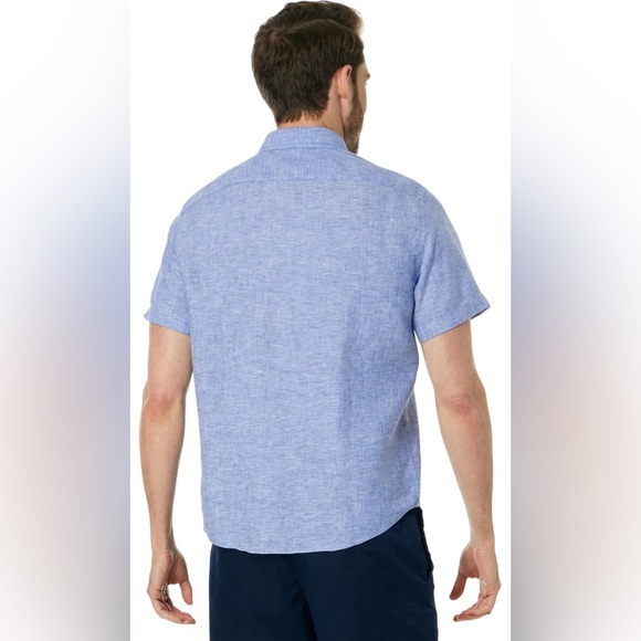 UNTUCKit ‘Cameron’ Wrinkle Resistant Men’s Linen Shirt | Sz. XL | NWOT - Picture 5 of 6